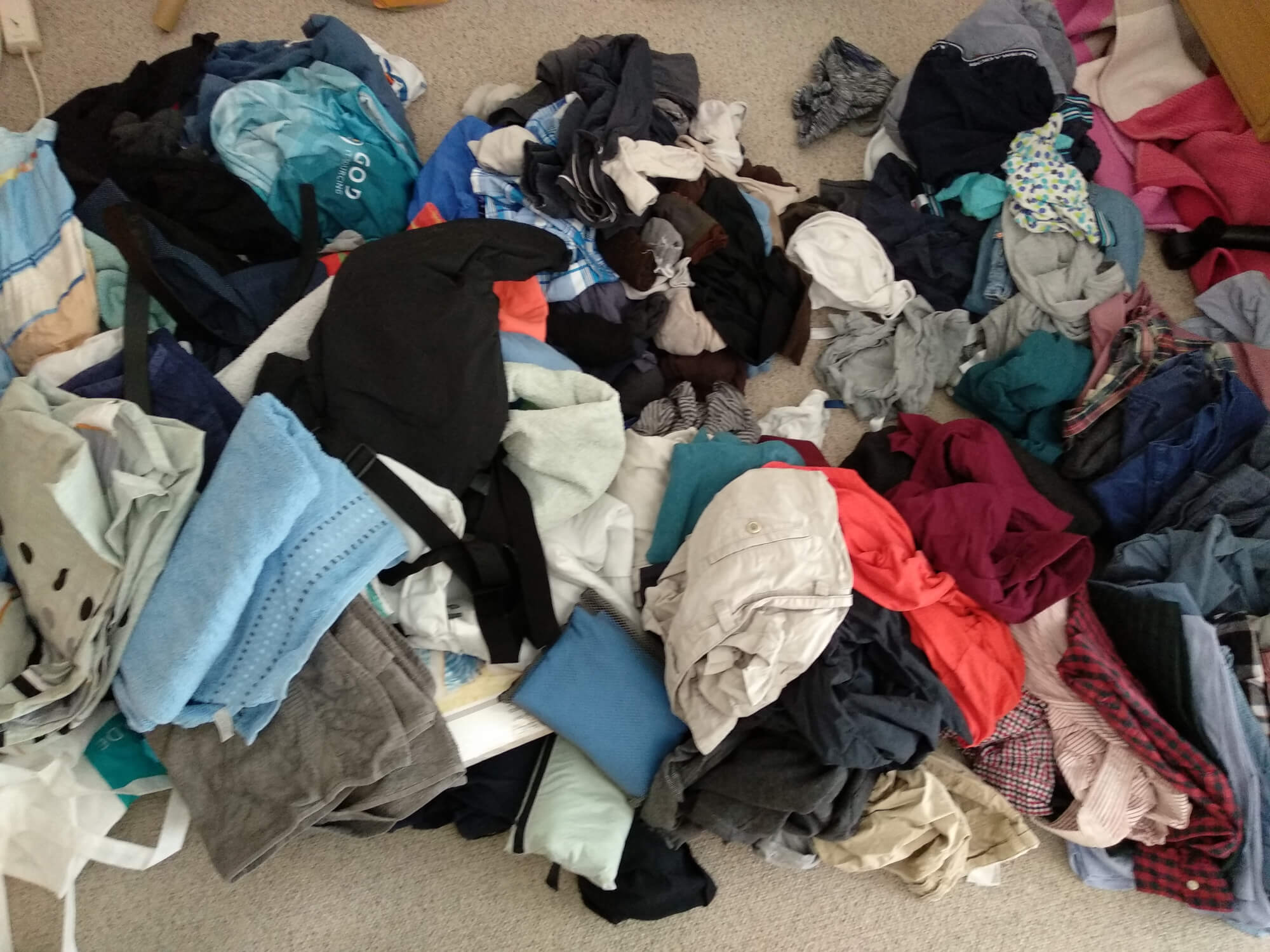 Too many clothes