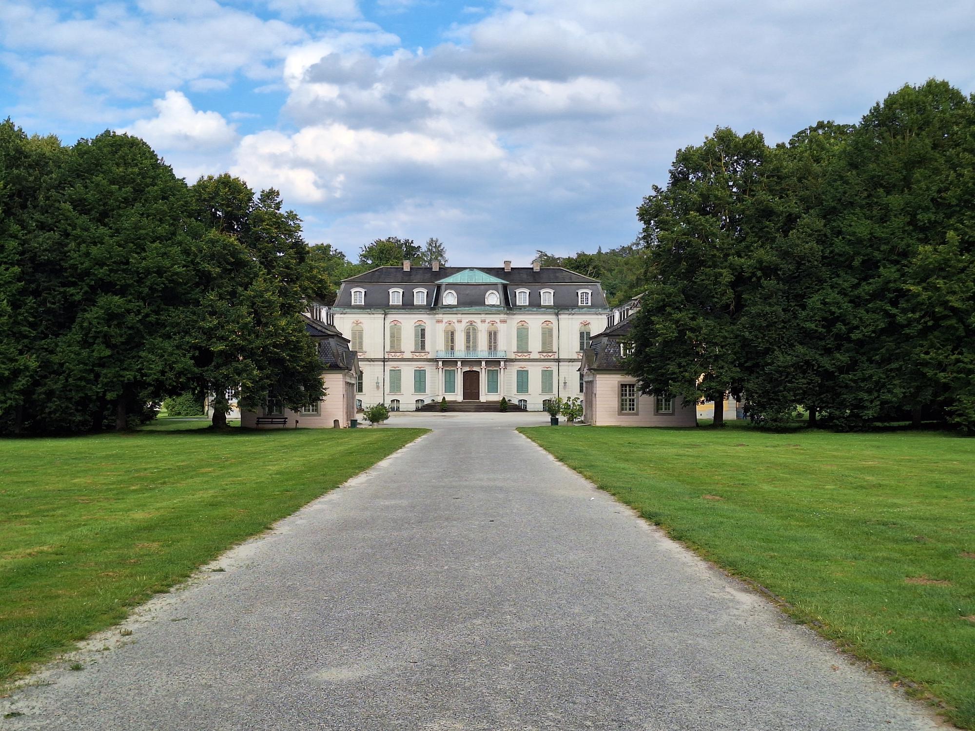 A picture of the Schloss Wilhelmsthal near Kassel, Germany