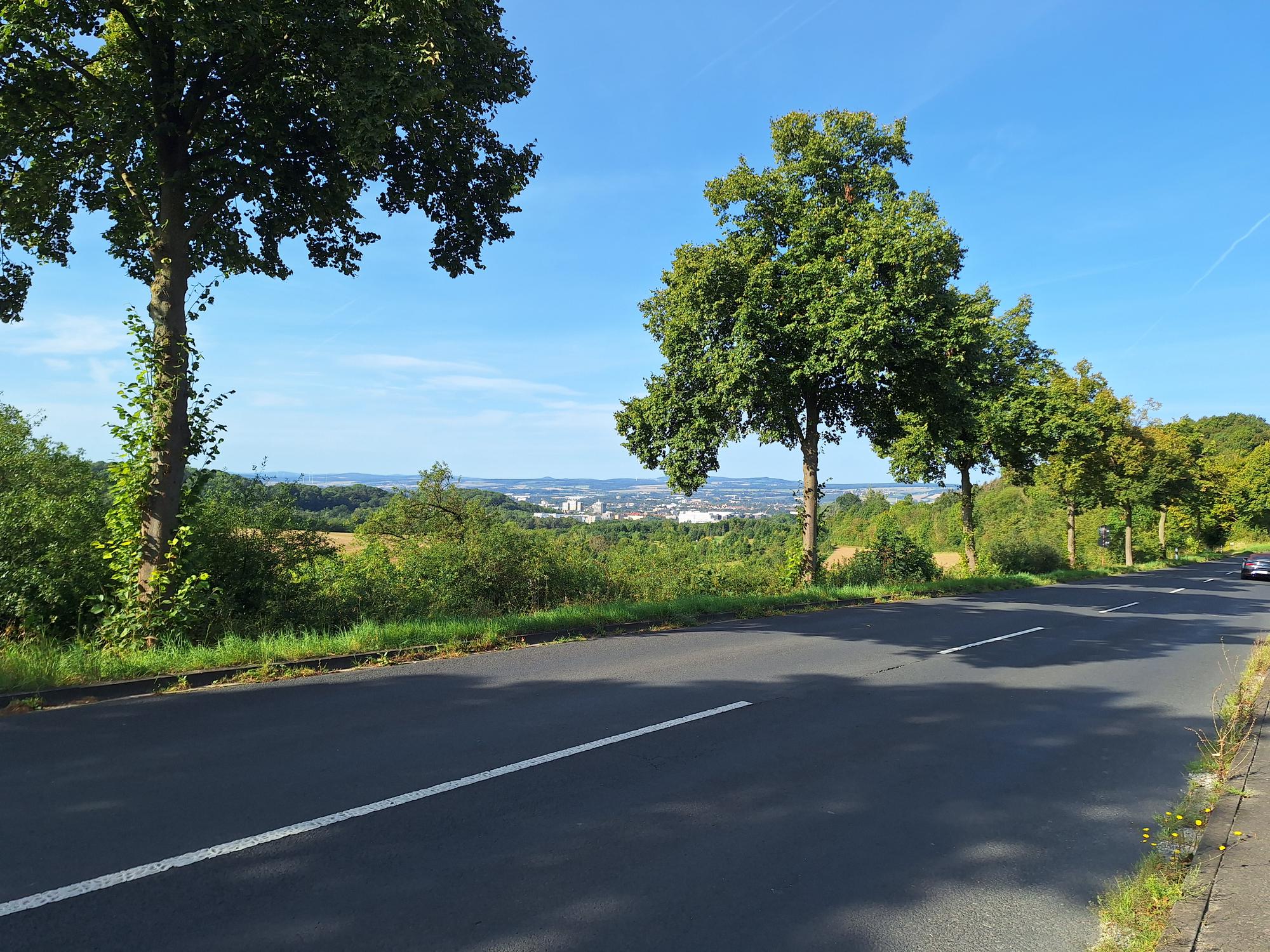 Panorama view in the morning of the second day