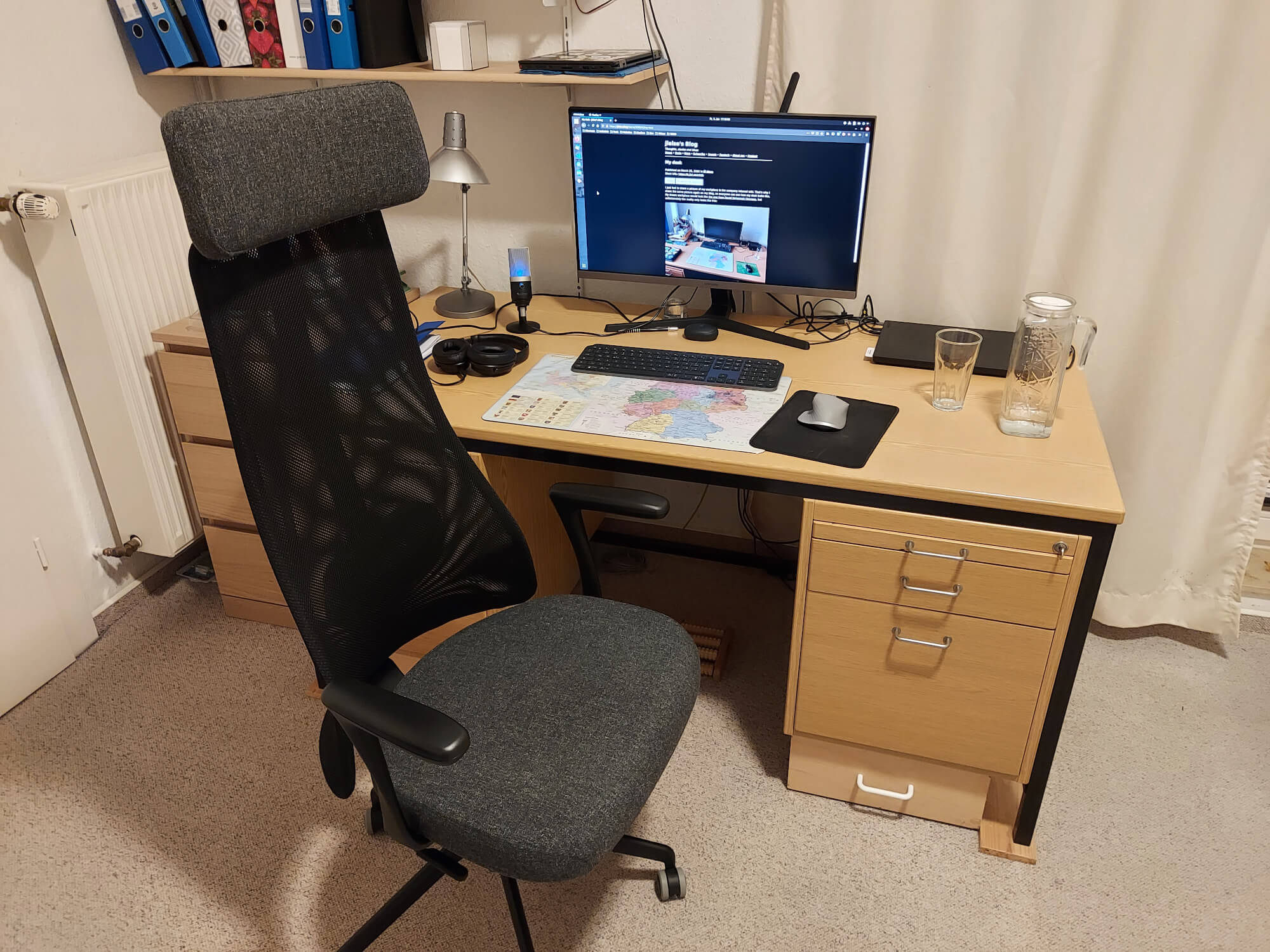My desk
