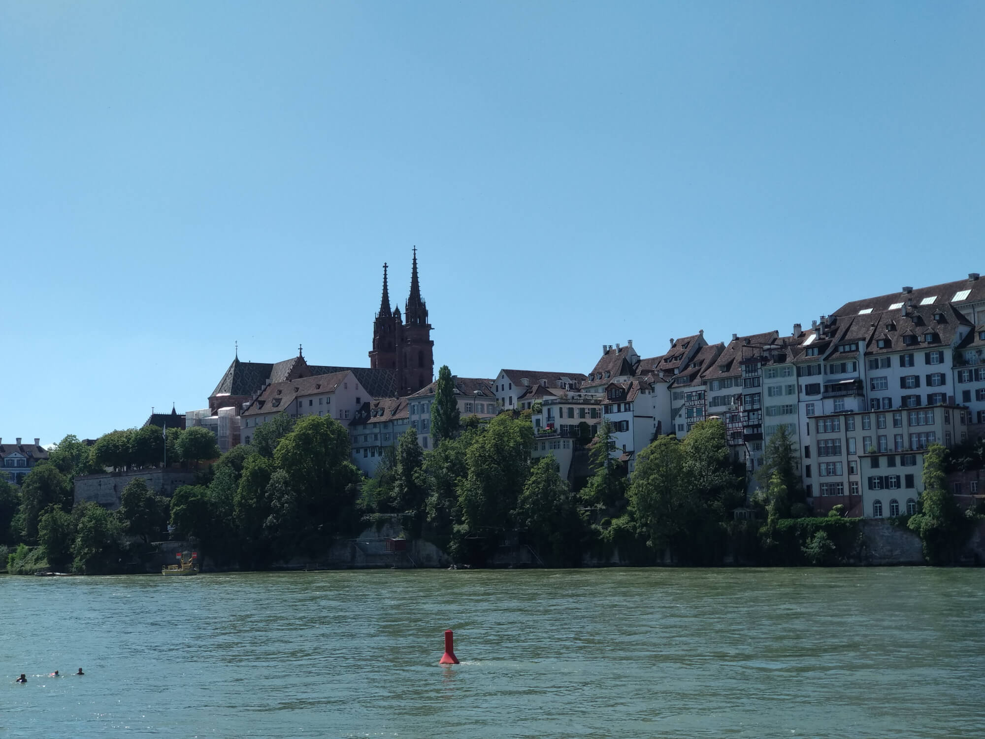 Blick auf das Basler Münster